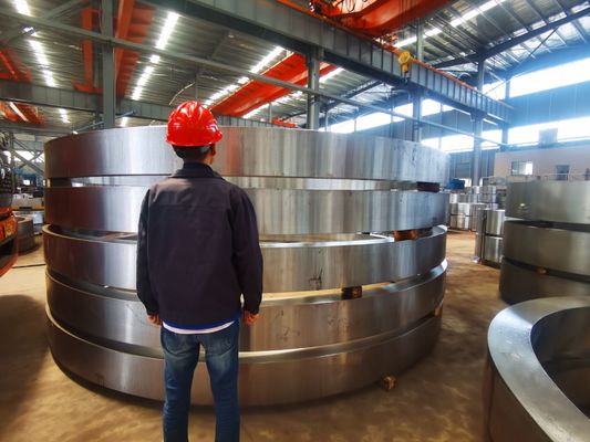 42CrMo4 ASME SA355 Alloy Steel Forgings , Forged Steel Flanges